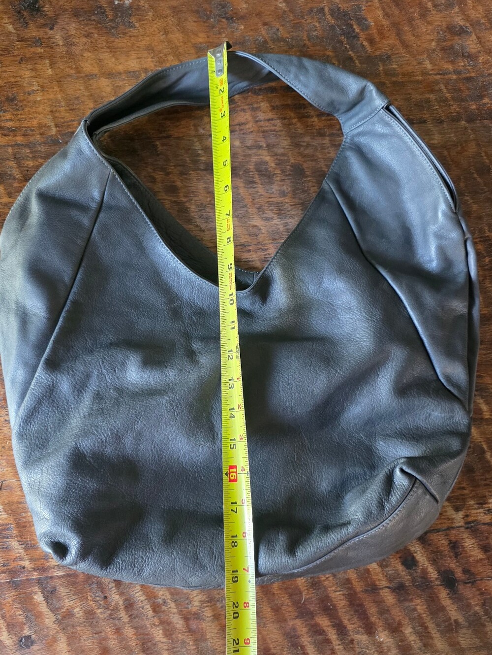 Italian Leather Borse In Pelle Hobo HandBag - Picture 4 of 5